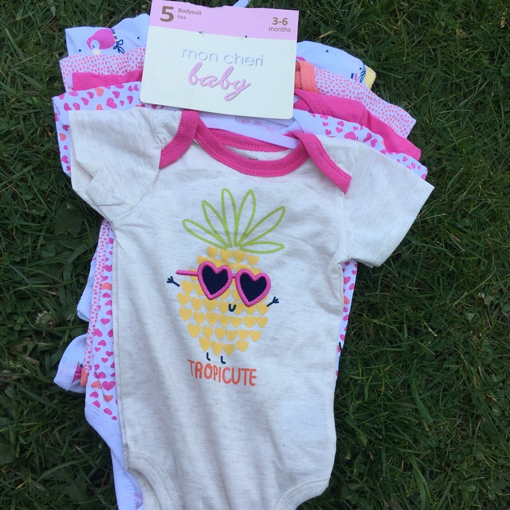 Baby Onsie Bodysuit 5-Pack